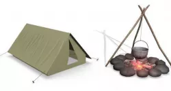 Campfire Model Free 3D model