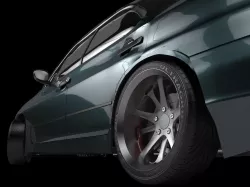 car wheel Free 3D model