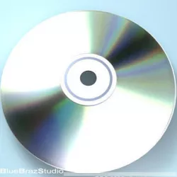 CD DVD Free 3D model