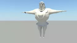 character modeling Free 3D model