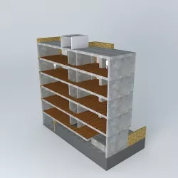 Chia facade project Free 3D model