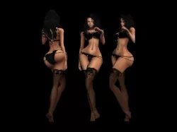 chica sexy Free 3D model
