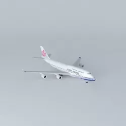 China Airlines  Boeing 747 409 B 18202  2015 Free 3D model