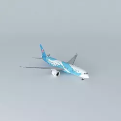 China Southern Airlines Boeing 787 8 Dreamliner B 2788  Wings... Free 3D model