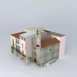 City of Torroella Free 3D model