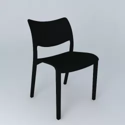 Classic simple Chair by Stua Free 3D model