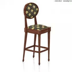 classic stool Free 3D model