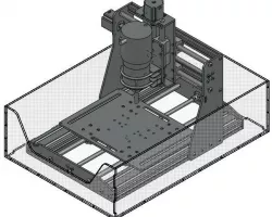 CNC router benchtop mill Free 3D model