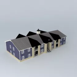 Colonial Village Apartments Free 3D model
