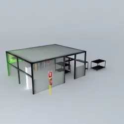 COMESA welding workshop obs Free 3D model