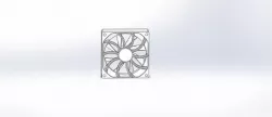 Computer fan Free 3D model
