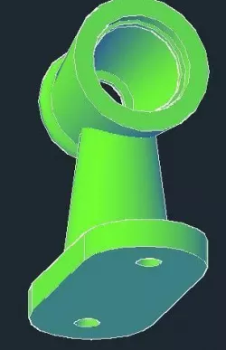 Conical shaft holder 3D Free 3D model