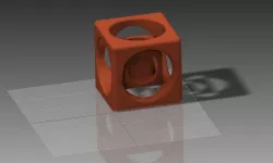 cubes within a cube Free 3D model