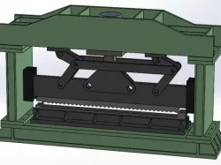 cutting machine Free 3D model