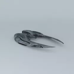 Cylon Raider Free 3D model