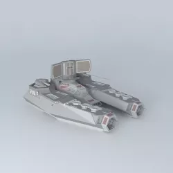 Deanimator Microwave Hover Tank Free 3D model
