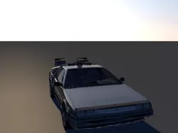 Delorean dmc-12  Free 3D model