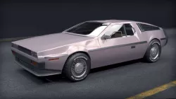 DeLorean DMC  Free 3D model