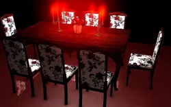 dining table Free 3D model