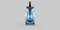 DN65 PN16 - Butterfly valve double flange NC - Autodesk Inventor Free 3D model