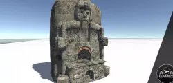 Dwarven forge Free low-poly  3D model