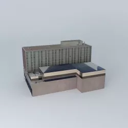 Effort Square Crowne Plaza Hotel Free 3D model