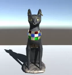 Egyptian Cat Free low-poly  3D model