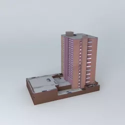 Ellen Fairclough Building  Free 3D model