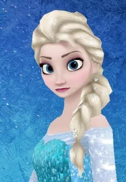Elsa Queen - Frozen Free low-poly  3D model