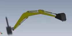 Excavator Project Free 3D model