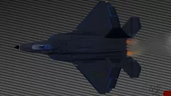 F-55Hybird Free low-poly  3D model