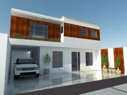 Fachada Casa Free 3D model