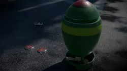 Fallout Mini Nuke Free 3D model