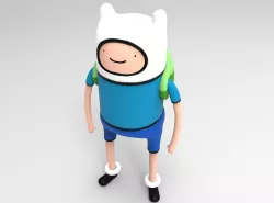 Finn from Adventure Time Free 3D model