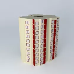 Flat  Free 3D model