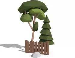 Free Low Poly Pack Free low-poly  3D model