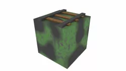 Free simple rail Free low-poly  3D model