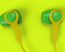 Funny Ear Buds  Free 3D model