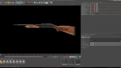 Fusil a Pompe Calibre 12 Free 3D model