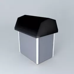 Garden Bedoffice shed Free 3D model