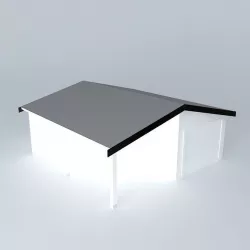 Garden shed Free 3D model