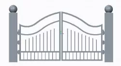 Gate Free 3D model