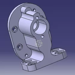 Gear Pump Body Free 3D model