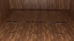 Glass Table Free 3D model