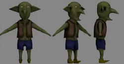 Goblin LowPoly Free low-poly  3D model
