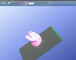 Godzilla Head Free 3D model