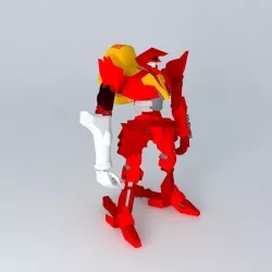 guren mk. 2 (fixed update) Free 3D model