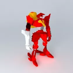 guren mk2 Free 3D model