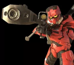 Halo Sniper Rifle Free low-poly  3D model