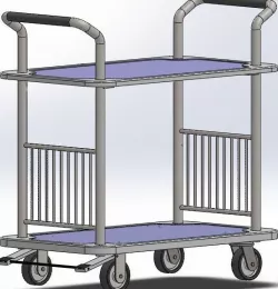 HandTruck Free 3D model